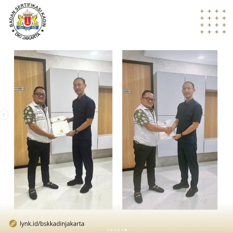 Pembuatan SBU yang dikeluarkan BSK DKI Jakarta