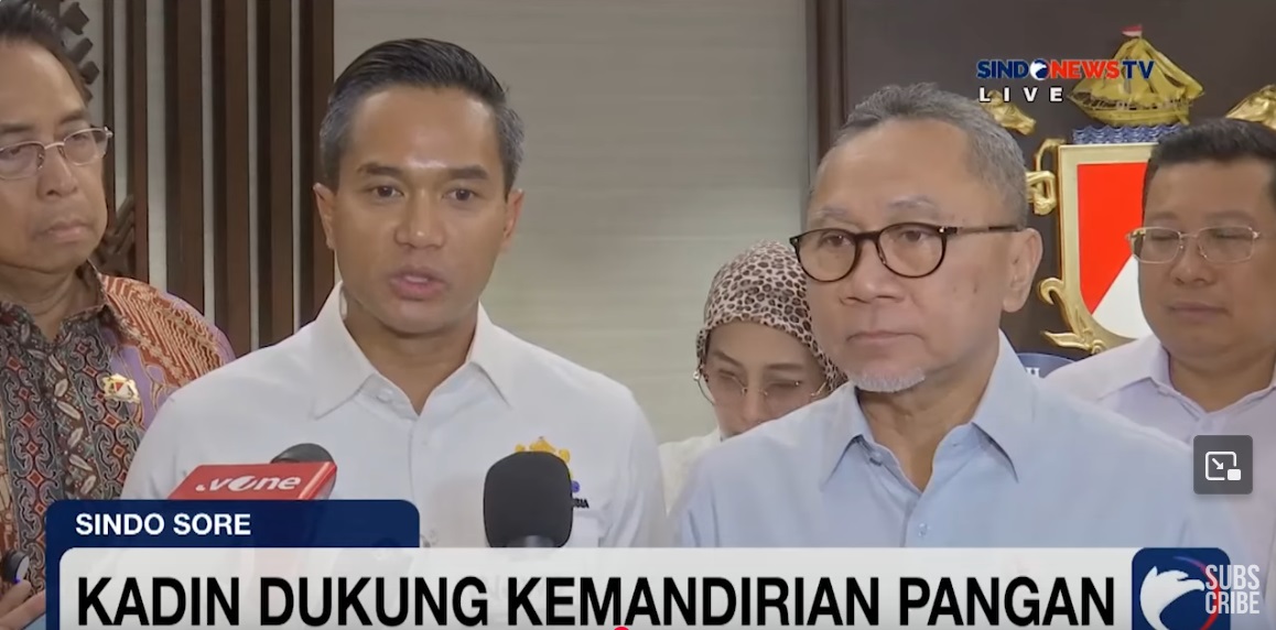 Kadin Perkuat Kolaborasi dengan Pemerintah Dukung Kemandirian Pangan|Sindo Sore| 22/07